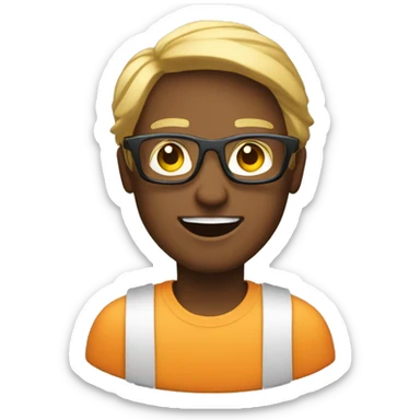 Make a emoji for the IT school subject: Virtualisation sticker