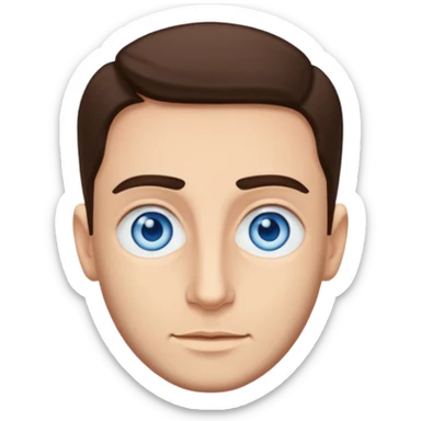 Yehuda Levi blue eyes sticker