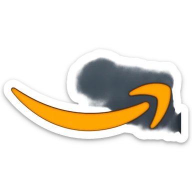 amazon logo emoji sticker