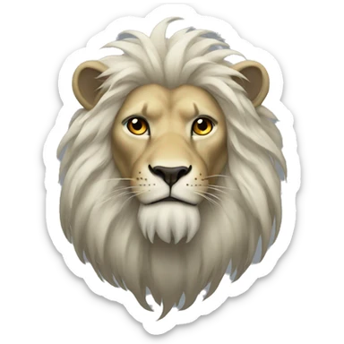 LION GHOST sticker