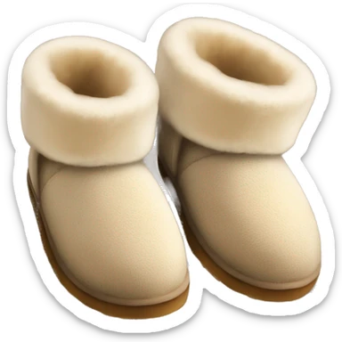 UGG slippers  sticker