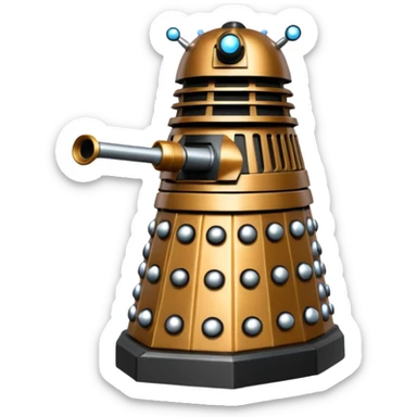 60s dalek sticker