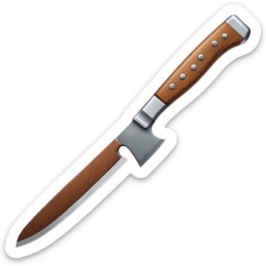 weapon cleaver sticker