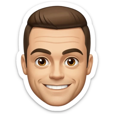 Robbie Williams sticker