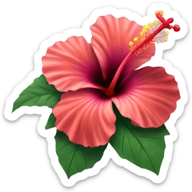 hibiscus flowers  sticker