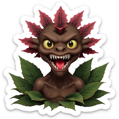 Demorgorgon de stanger things sticker