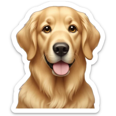goldenretriever sticker