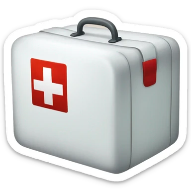 home first aid kit sticker