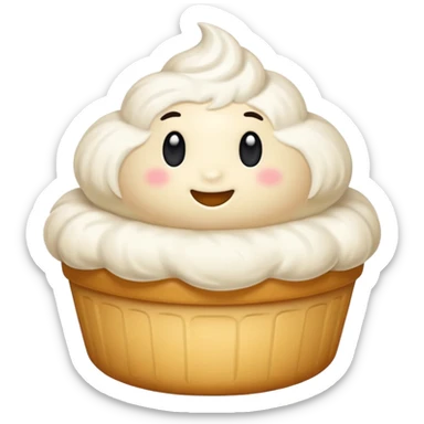 creme fouette avec un siphon sticker