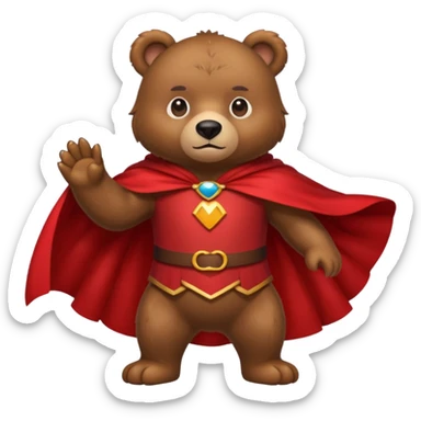 Süper bear adventure sticker