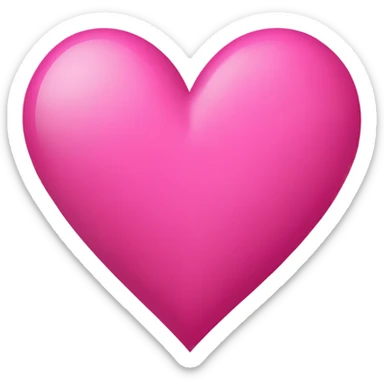 corazón mucho amor rosa sticker