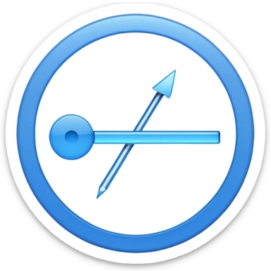 circular progress bar at 75% completion sticker