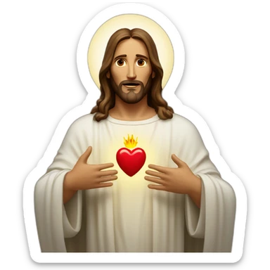 Sacred heart of Jesus sticker
