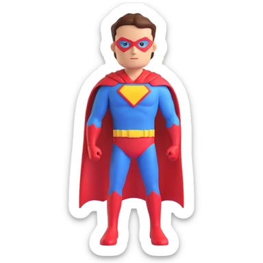 superhero base sticker