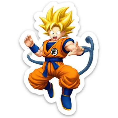 Goku dragon ball  sticker