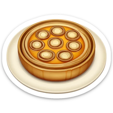 caramelised onion plate sticker