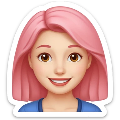 make her more pretty sticker