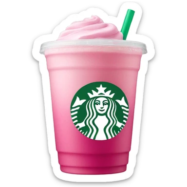 starbucks pink drink  sticker