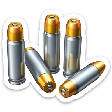Transparent ammo  sticker