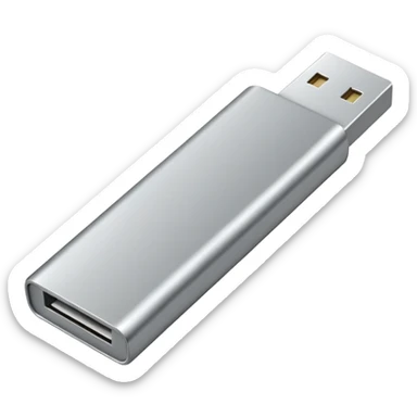 USB Drive sticker
