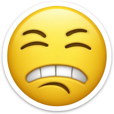 Very Disgusted emoji  sticker