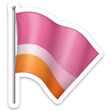 Could you please make the lesbian pride flag sticker