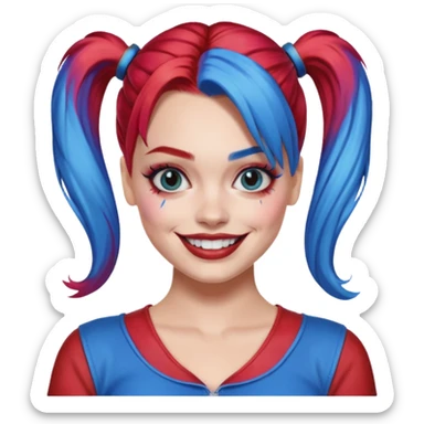 harley quinn margot robbie sticker