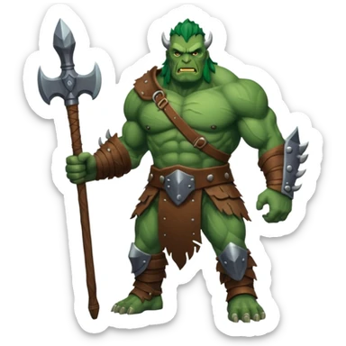 dnd 5e hill giant boss monster sticker