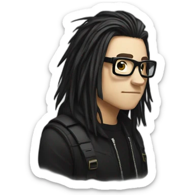 skrillex sticker