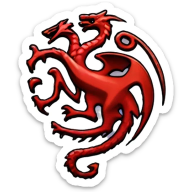 Targaryen logo sticker