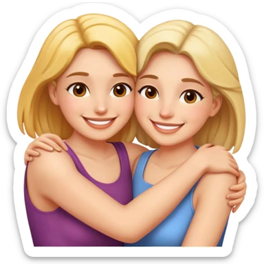 Lesbian love sticker