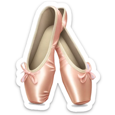 pointe shoes sticker
