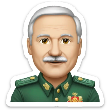 Lukashenko s kartoshkoy sticker