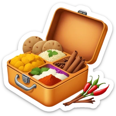 The Indian Lunchbox  sticker