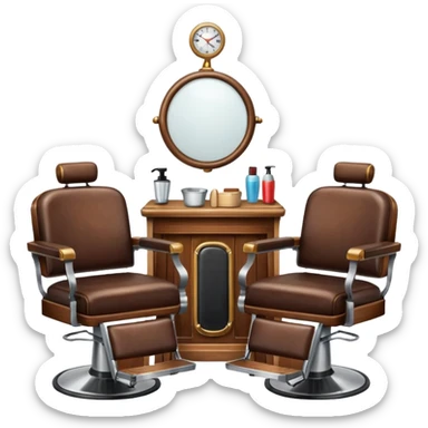 barbershop  sticker