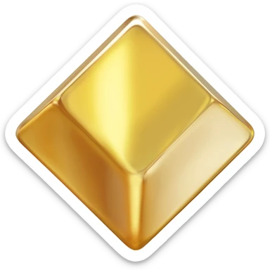 GOLD NUGGETS sticker