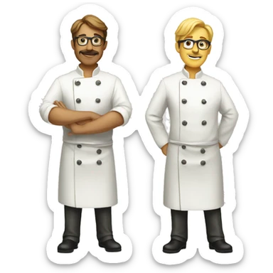 chef and architect sticker