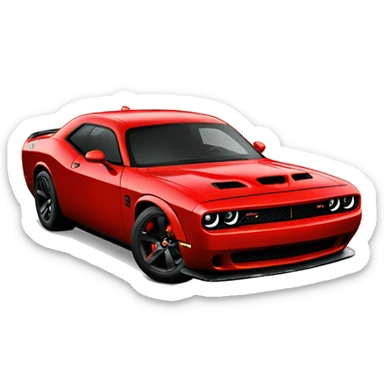 Dodge hellcat sticker