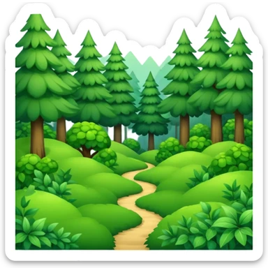forest sticker