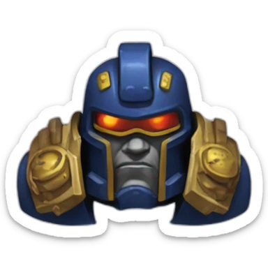 Warhammer 40k space marine sticker
