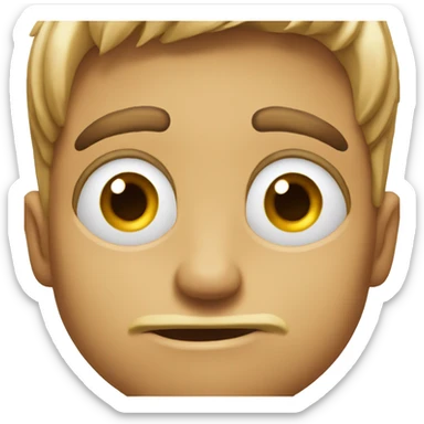 😗 with side eye sticker