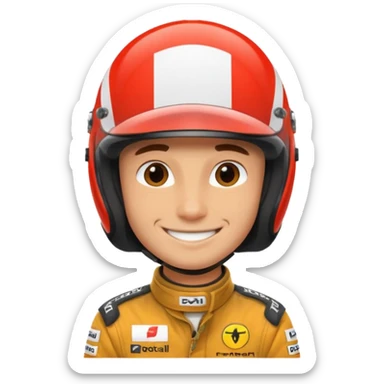 f1 driver  sticker