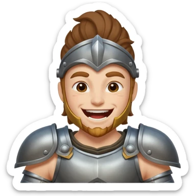 Genesis ras from the online game epic seven laughing sticker