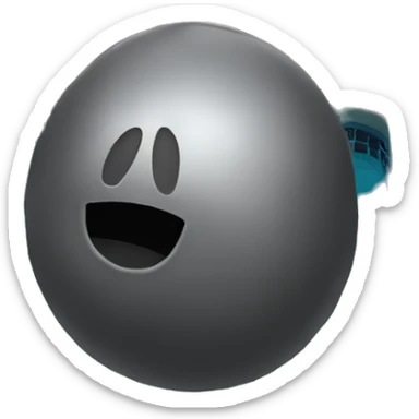 cannonball into pool sticker