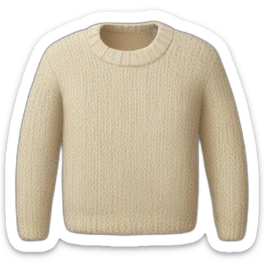 sweater sticker