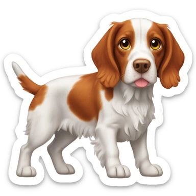 Brittney spaniel  sticker