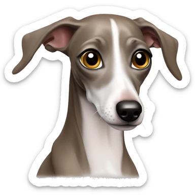 Italian greyhound  sticker