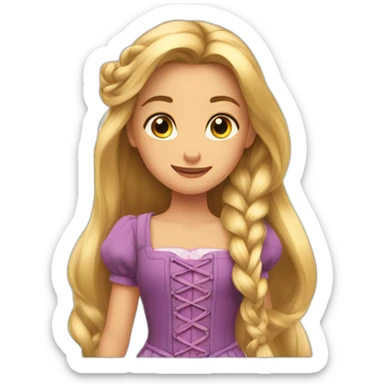 Raponzel sticker