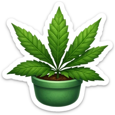 Pot Leaf sticker