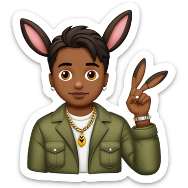 Playboy Carti sign yvl sticker